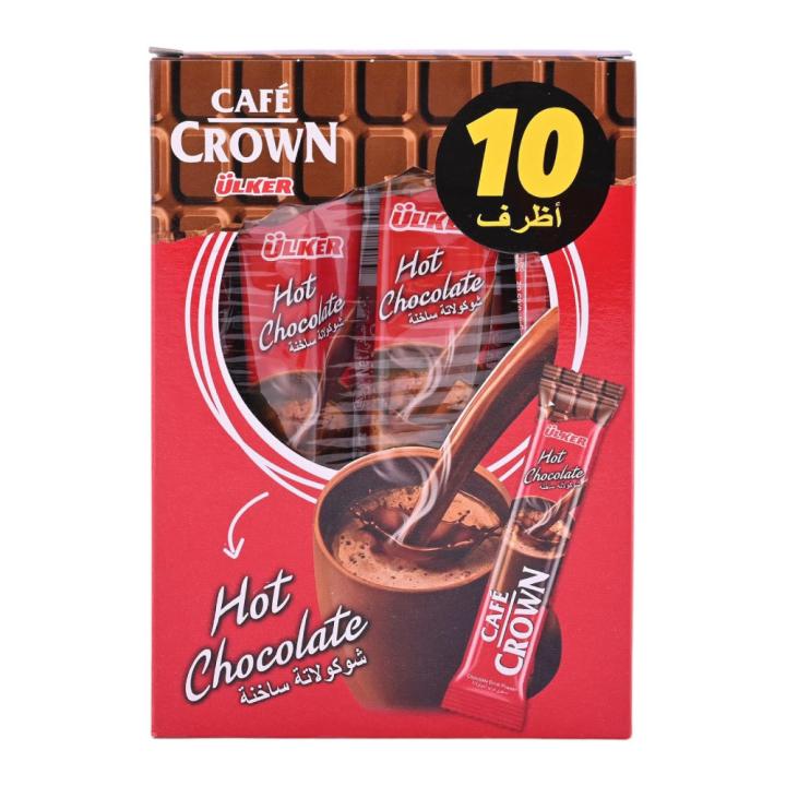 Crown Ulker Cafe hot chocolate 18.5 grams - 10 sachets