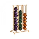 DLC Capsule Holder, Gold Color - 42 Nespresso Capsules - DLC-38726