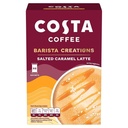 Costa instant coffee salted caramel latte - 6 sachets - imported