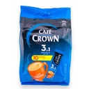 Crown Ulker Cafe 3 in 1 coffee with hazelnut flavor 18 grams - 10 sachets