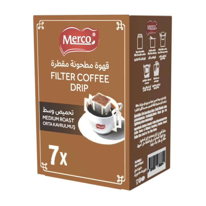 Mirco Drip Ground Filter Coffee - Medium Roast - 7 Cup Pack