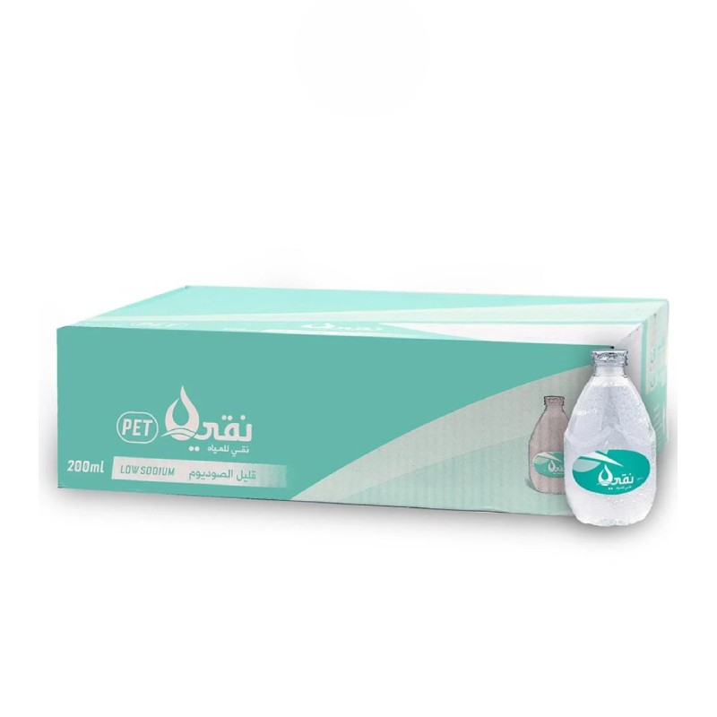 Offer of 20 cartons of pure water, drop of 200 ml