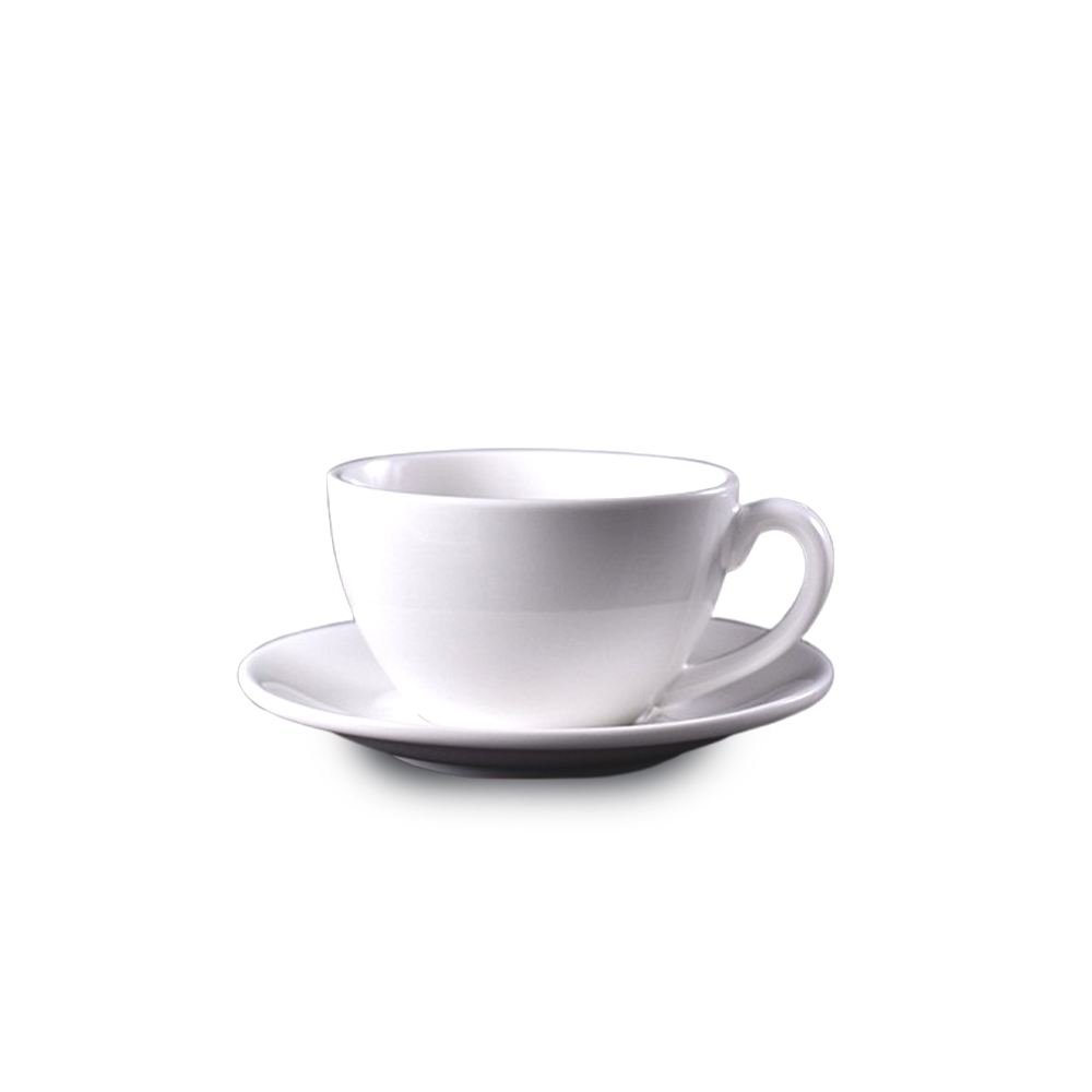 Cappuccino cup, 240 ml, white