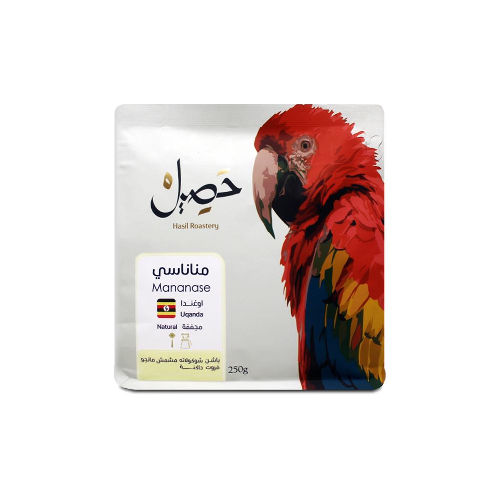 Uganda Mananasi | Haseel Roastery | A fruity, dried crop with notes of black tea