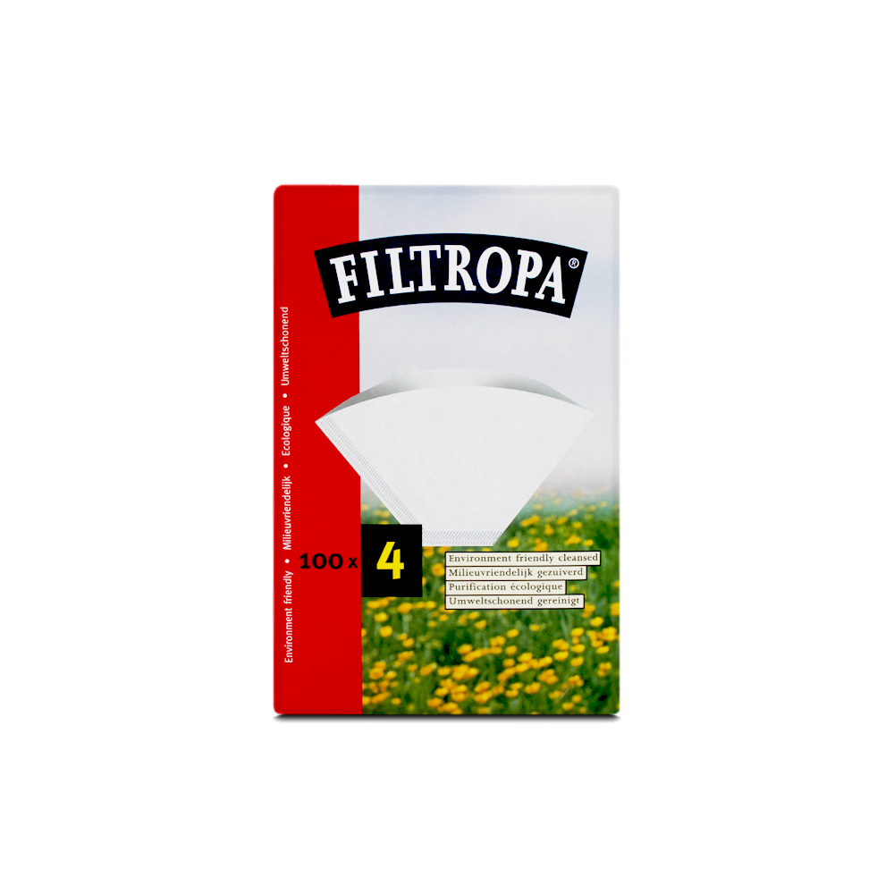 Drip Coffee Filters Size 4 | Filteroba | 100 filter coffee today