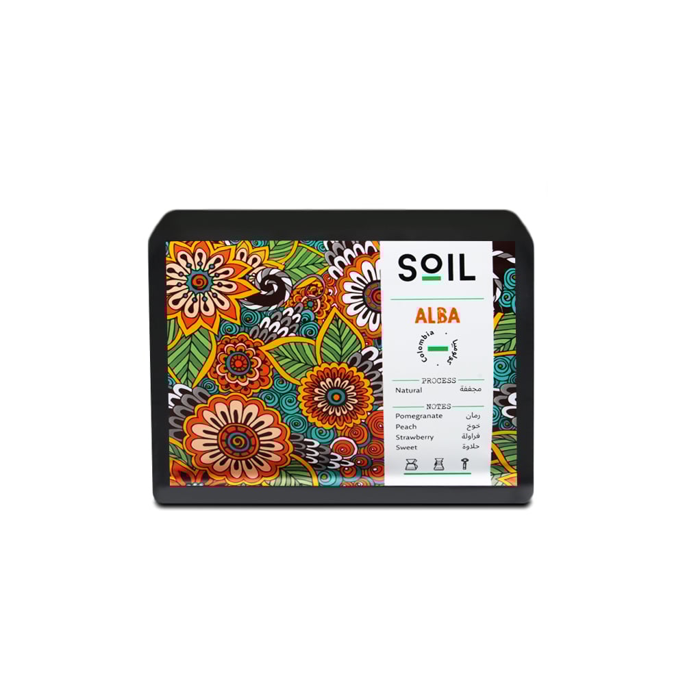 محصول كولومبيا البا | محمصة سويل | مجفف | فراولة.خوخ.رمان