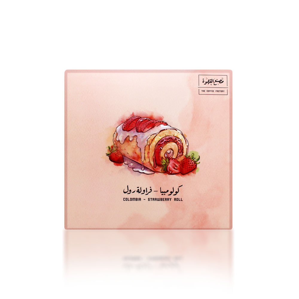 Strawberry Roll - Colombia | Coffee Factory Roastery | Inspiration of strawberry and aromatic vanilla