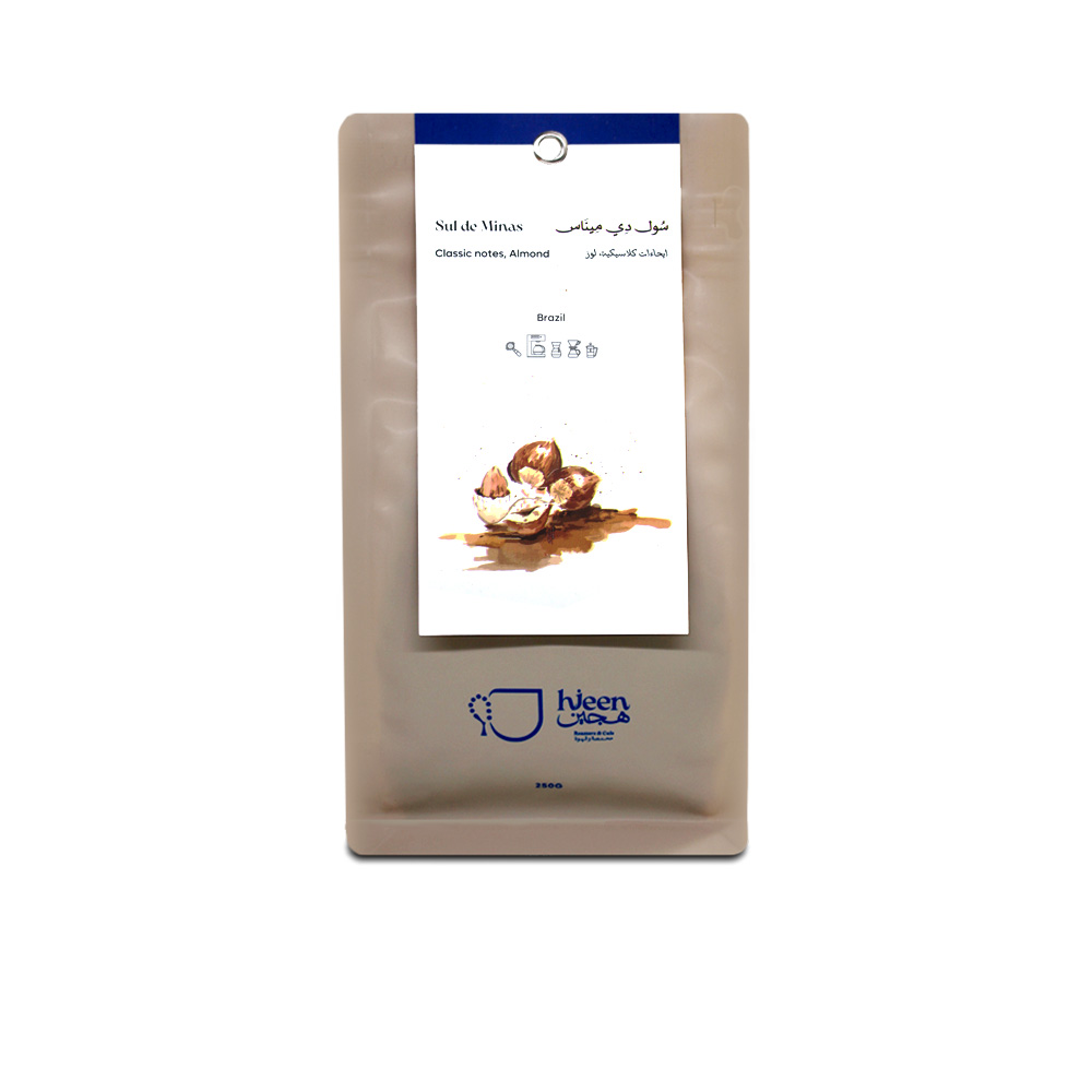 A classic Brazilian sol de minas roast with a rich texture