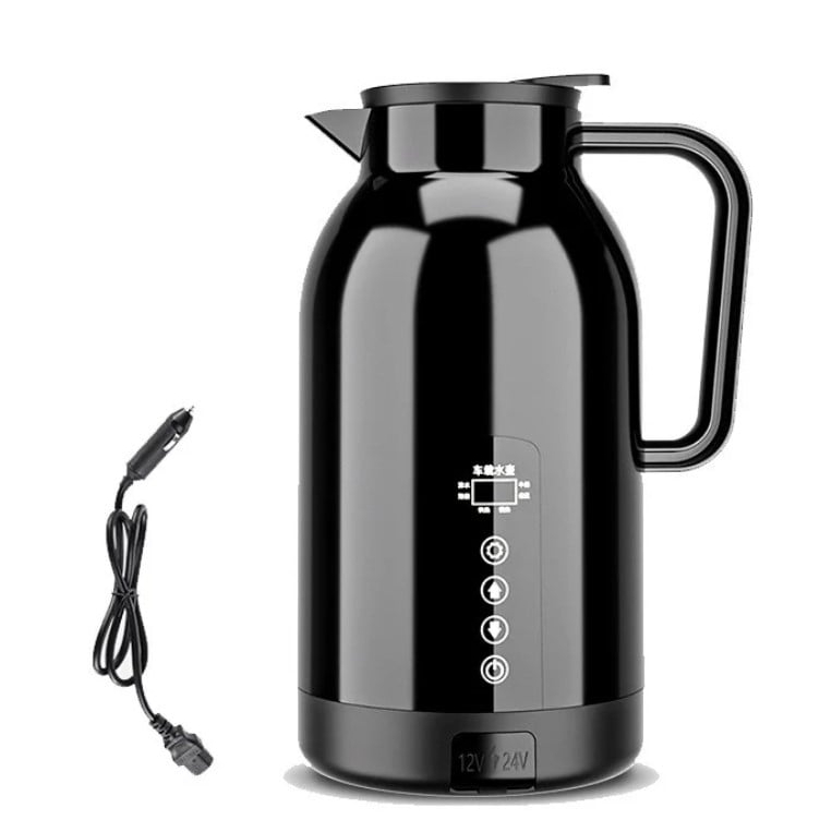 Electric water boiler for preparing coffee in the car Car e-kettle