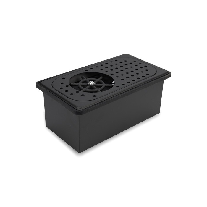 Rinser washing and rinsing cups steaming shakers drip pots for coffee bars and coffee pots without perforation for the bar