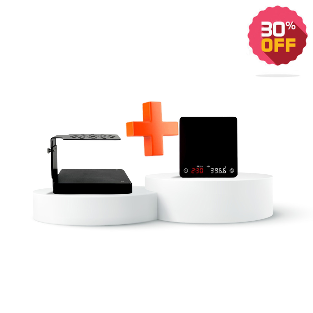 Package of mini coffee scale and espresso scale base