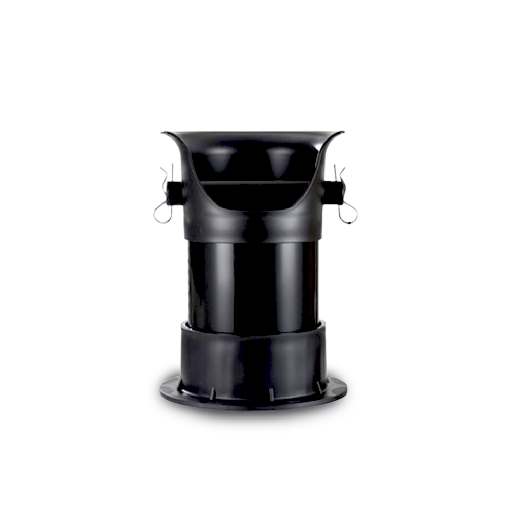 Round espresso leftover container