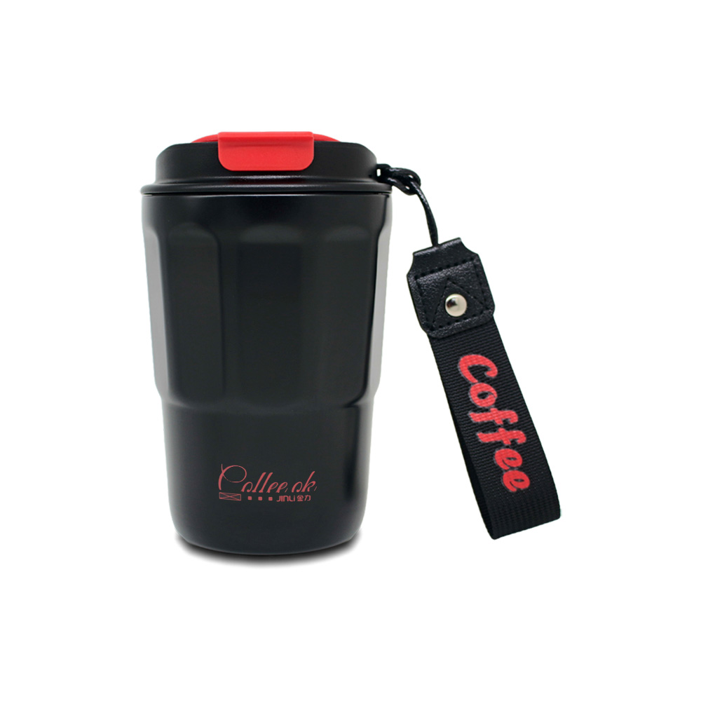 Okadi insulated coffee cup 350 ml | Double insulated coffee mug with leak-proof design