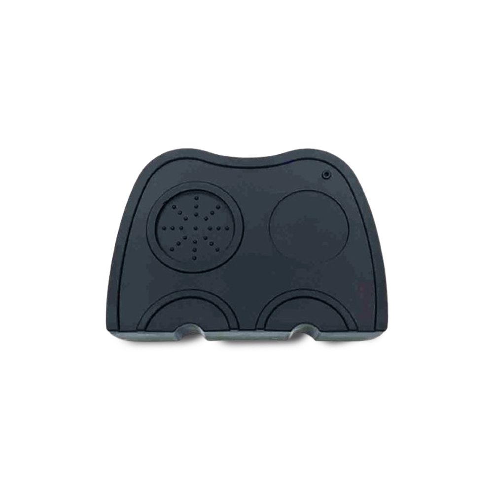 Silicone espresso tamper and base