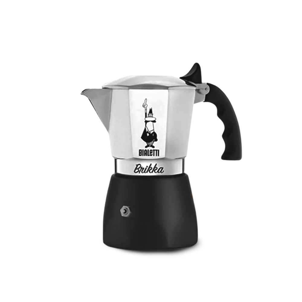 Italian Moka Pitcher Bialetti Brica | Two valves