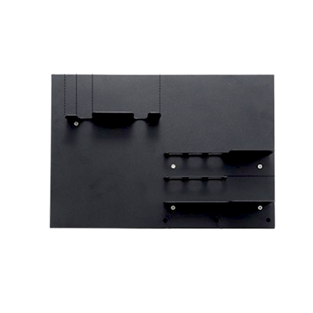 Wall mounted espresso tools organizer