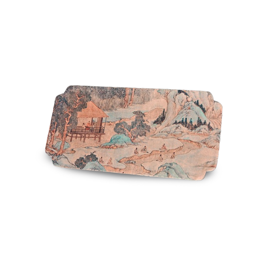 Highly absorbent fabric coffee coaster for coffee tables