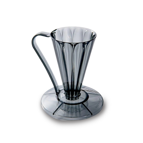 The CAFIC flower funnel has a 27 degree pouring angle with a unique drip technology