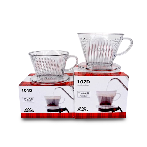 Kalita acrylic three-hole funnels