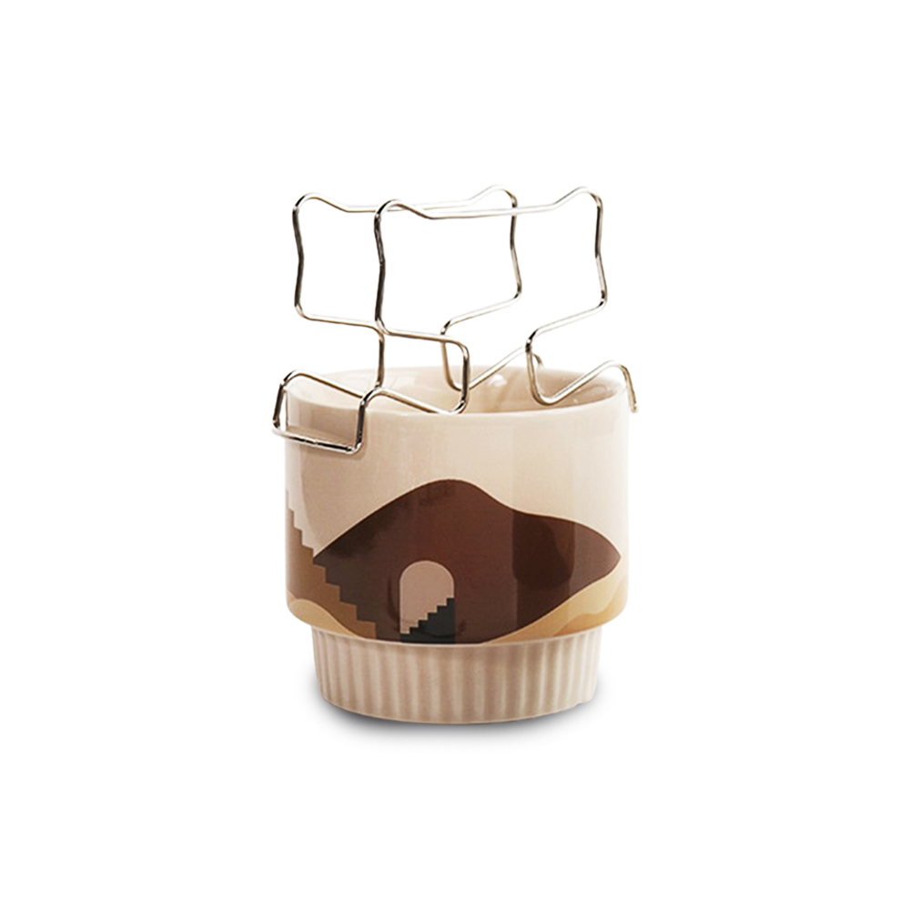 Metal coffee envelope holder