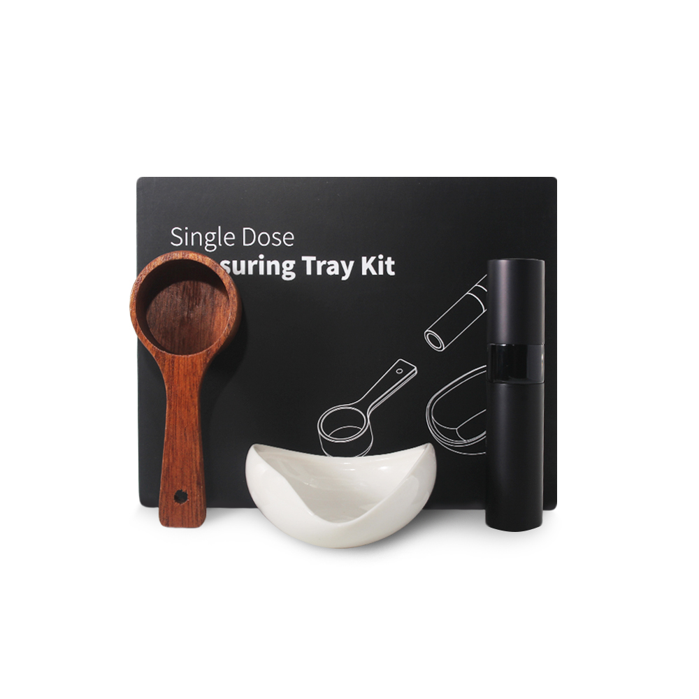 Three-Piece Coffee Weighing Tool Set - White