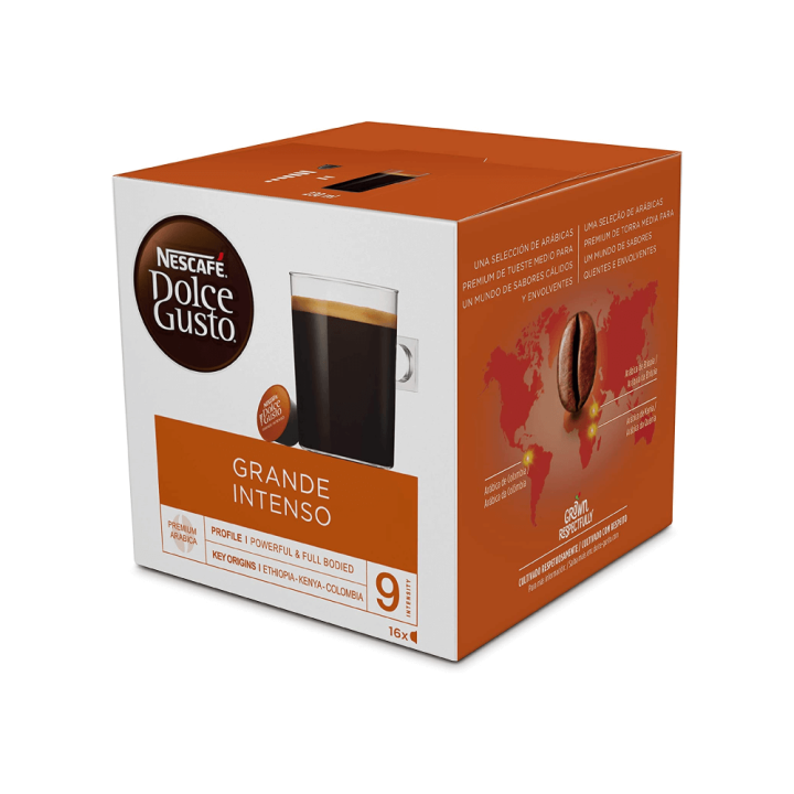Nescafe Dolce Gusto Grande Intenso coffee capsules - imported