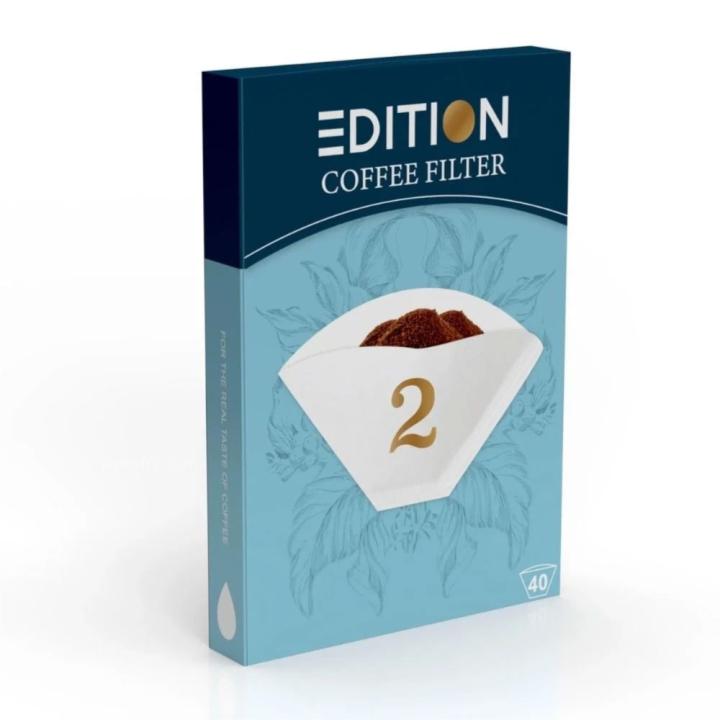 اديشن ورق ترشيح قهوة 2 - 40 حبة