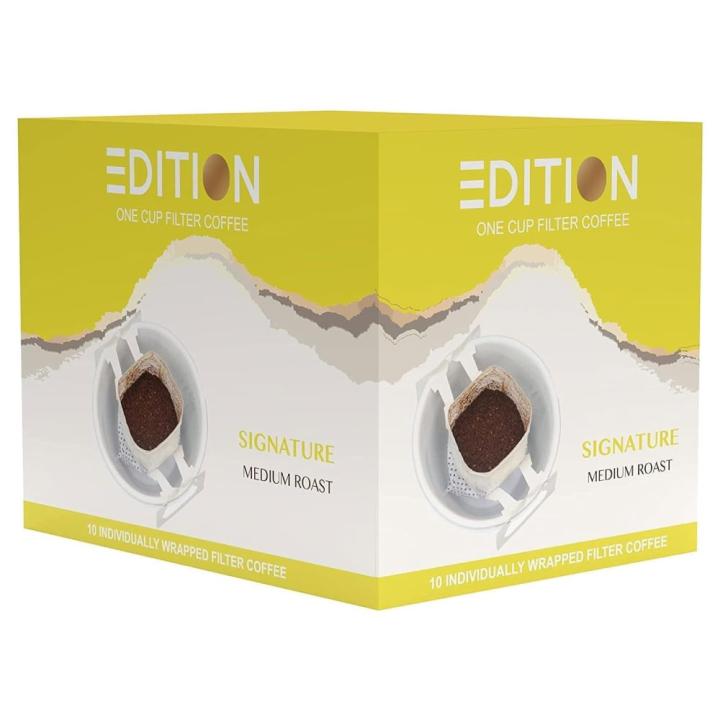 Edition Signature Blend Drip Coffee - Medium Roast - 10 bags