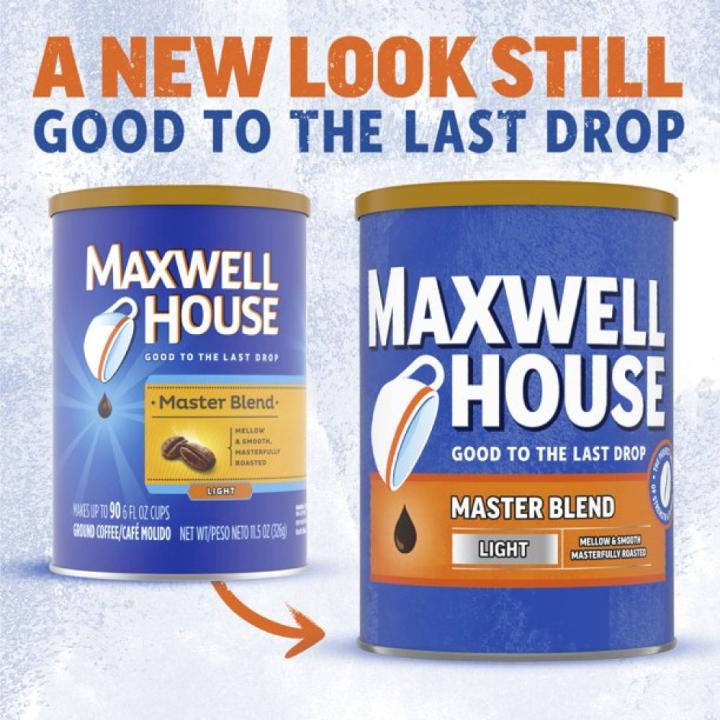 ماكسويل هاوس قهوة ماستر بليند - تحميص خفيف 326جم - مستورد