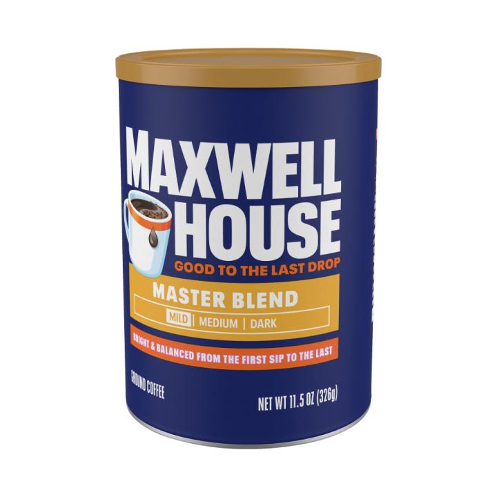 Maxwell House Master Blend Coffee - Light Roast 326g - Imported