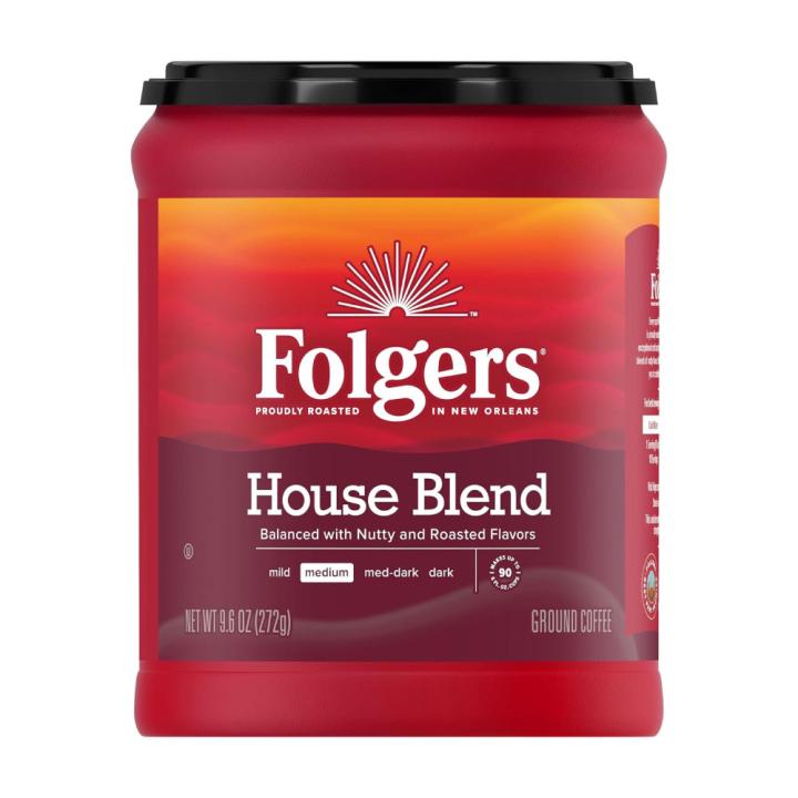 فولجرز قهوة هاوس بليند مطحونة تحميص وسط 272 جم - مستورد