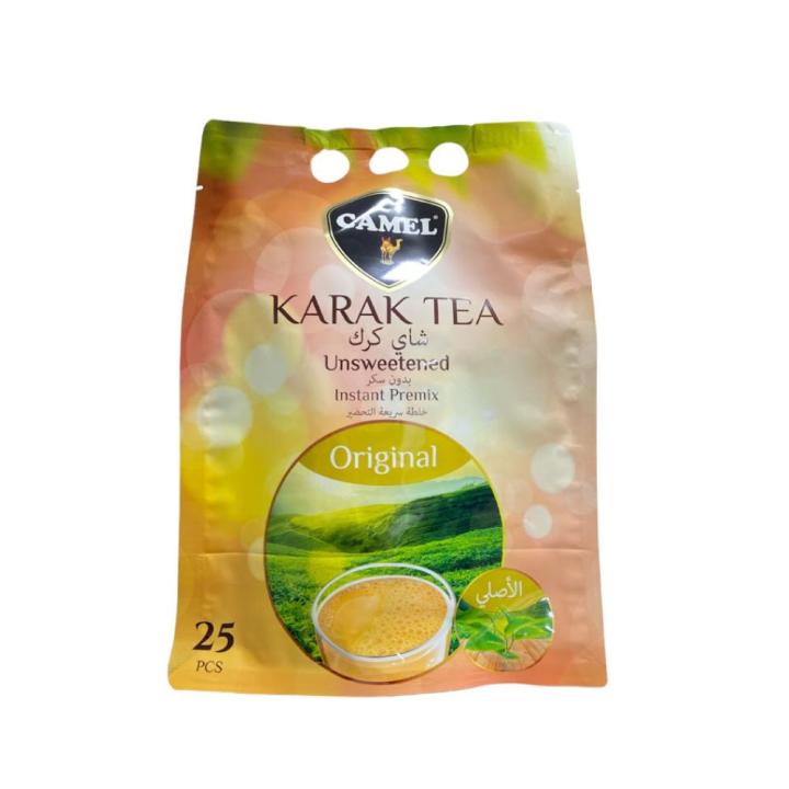 شاي كرك كاميل ( الجمل ) الخلطة الاصلية - بدون سكر - 25 ظرف