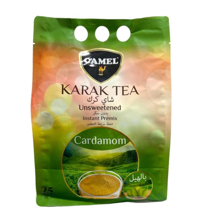 Karak tea with cardamom camel (camel) - without sugar - 25 sachets