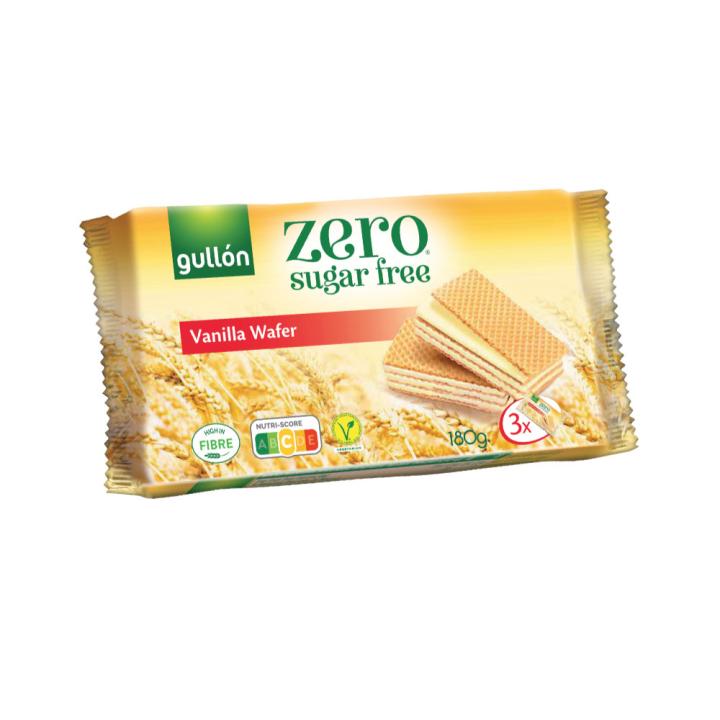 جولن بسكويت ويفر فانيلا محلى بدون سكر مضاف - 180 جم - مستورد