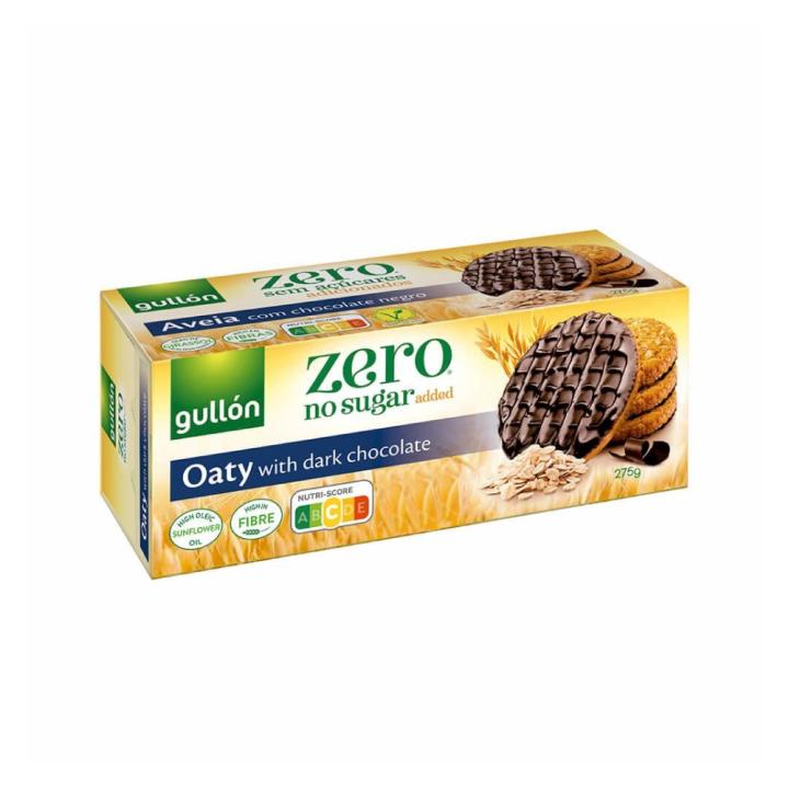 جولن دايجستف بسكويت الشوفان بالشوكولاته الداكنة محلى بدون سكر مضاف - 275 جم - مستورد