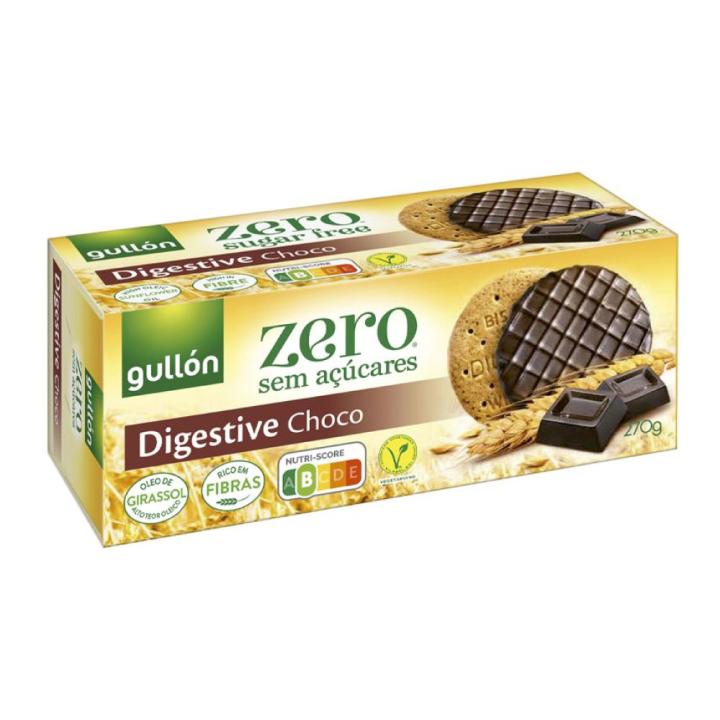 جولن دايجستف بسكويت القمح بالشوكولاته محلى بدون سكر مضاف - 270 جم - مستورد