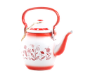 An Indonesian teapot from Al Saif, practical and traditional, suitable for preparing tea with ease - 1.6 liters - fluorescent red