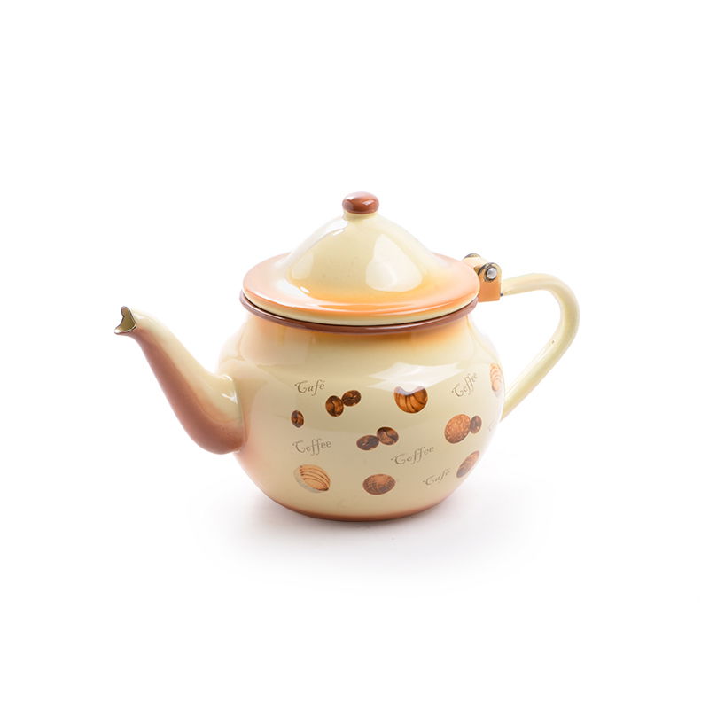 An Indonesian vegetable pot (bean pattern) from Al Saif, practical for serving tea, characterized by an elegant traditional design - 1 liter
