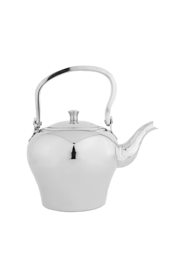 Durable and elegant teapot from Al Saif, ideal for serving tea of ​​all kinds, chrome color and multiple sizes - 2 liters
