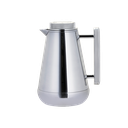 Lilia thermos for coffee and tea from Al Saif / Elegant design that suits all tastes / Made to maintain the heat of drinks for long hours - 1 liter - Chrome