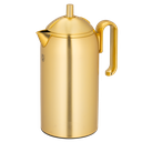 Alice Thermos for Coffee and Tea from Al Saif / Elegant design that suits all tastes / Made to maintain the heat of drinks for long hours - Gold - 1 liter
