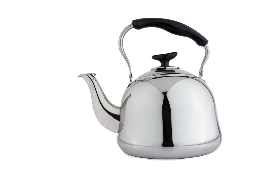 A durable and elegant oval teapot from Al Saif, ideal for serving all kinds of tea, silver color, multiple sizes - 5 liters