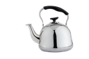 A durable and elegant oval teapot from Al Saif, ideal for serving all kinds of tea, silver color, multiple sizes - 5 liters