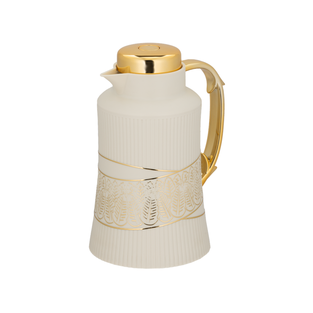 Thermos for coffee or tea from Diva / elegant design to suit all tastes, capacity of 1 liter - beige
