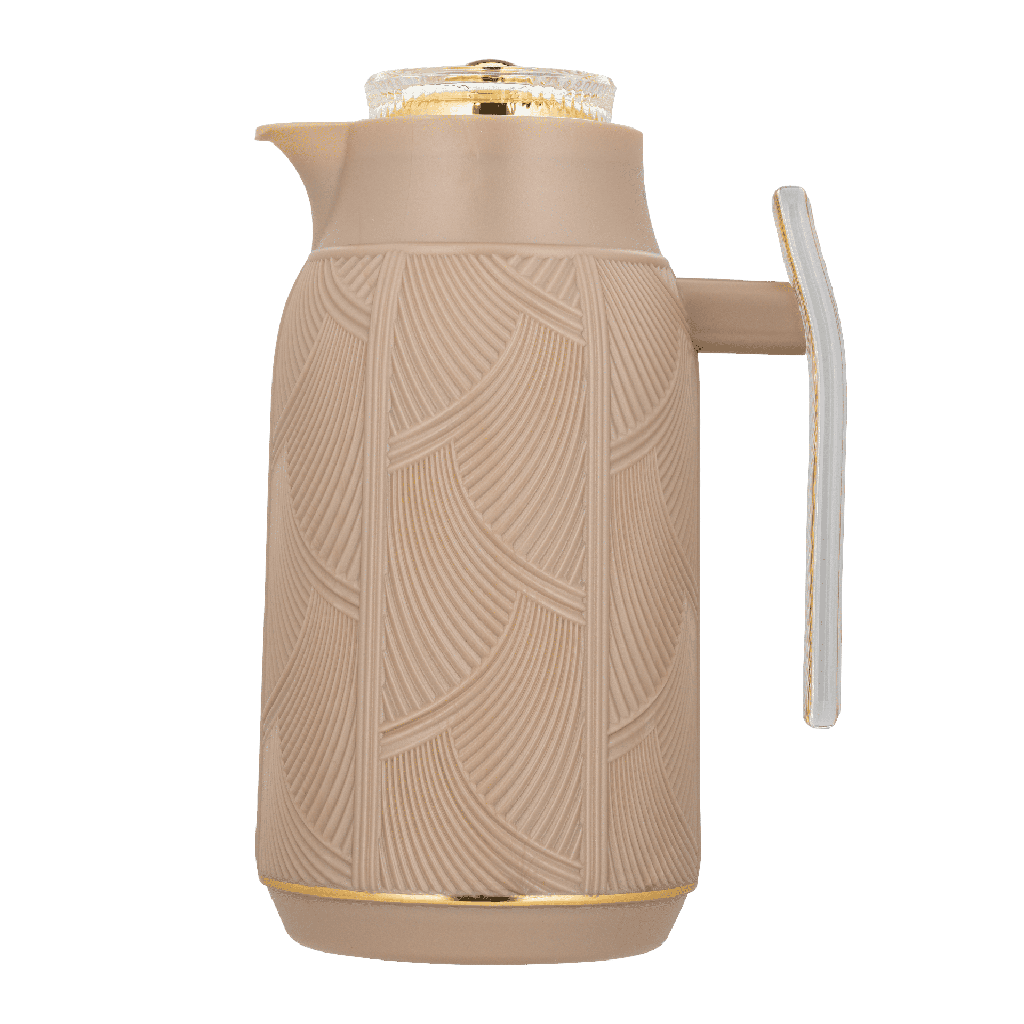 Diva thermos for coffee or tea / elegant design to suit all tastes, capacity of 1 liter - copper