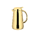 Sama Thermos for coffee and tea from Al Saif / Elegant design that suits all tastes / Made to preserve the heat of drinks for long hours - Gold - 0.7 liters