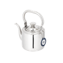 The Deniz jug from Al Saif is durable and elegant, ideal for serving all kinds of tea, silver color, multiple sizes - 2 liters