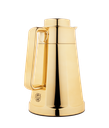 Al Saif Maya Coffee and Tea Thermos from Al Saif / Elegant design to suit all tastes / Made to preserve the heat of drinks for long hours - Gold - 1 liter