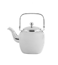 The Steel Lightning Jug from Al Saif is durable and elegant, ideal for serving tea of ​​various sizes and colors - silver - 1.6 liters