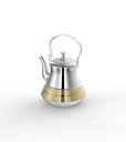 The Salma jug from Al Saif is durable and elegant, ideal for serving tea of ​​various sizes and colors - two colors - 2 liters